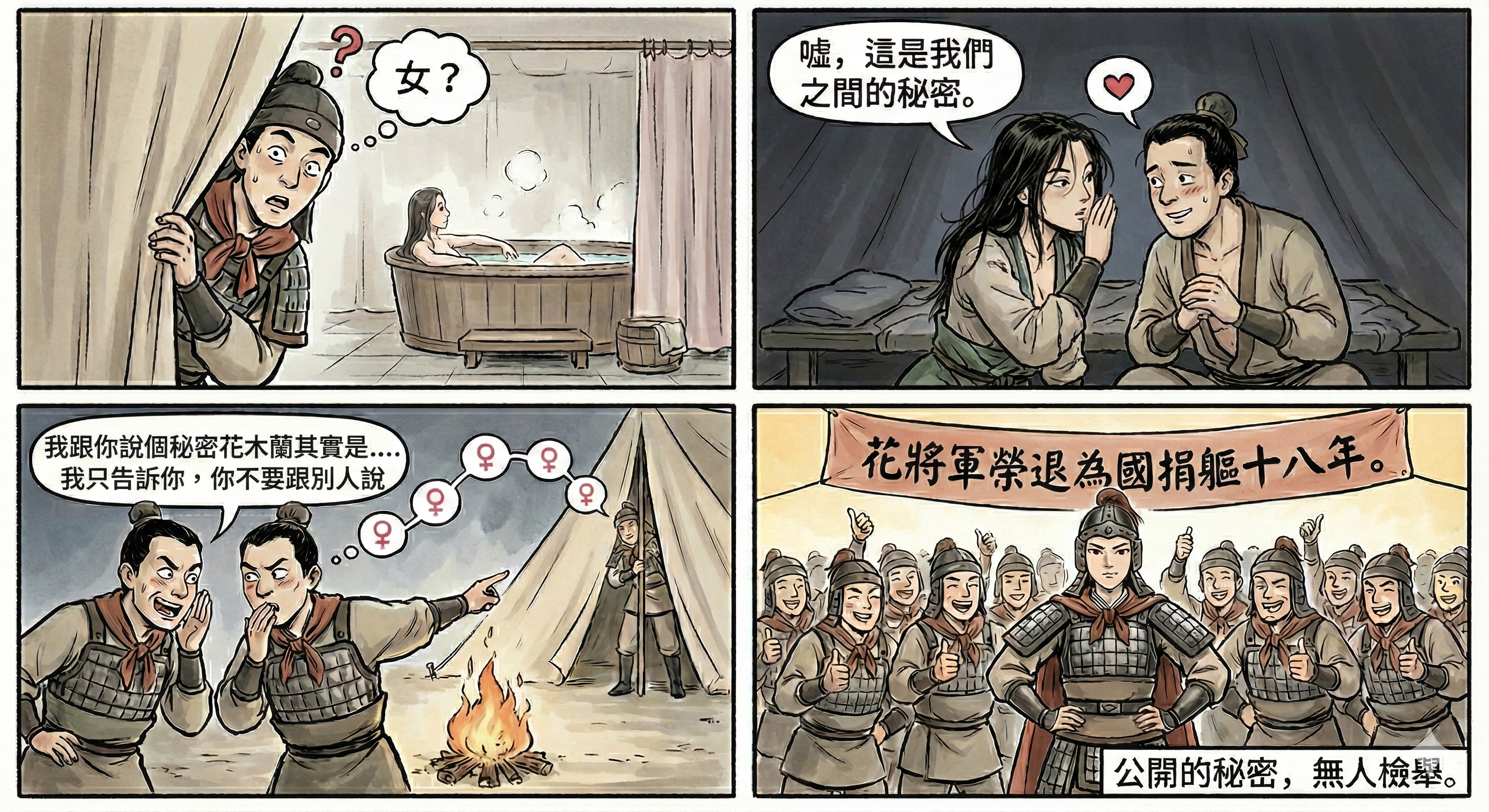 花木蘭的秘密