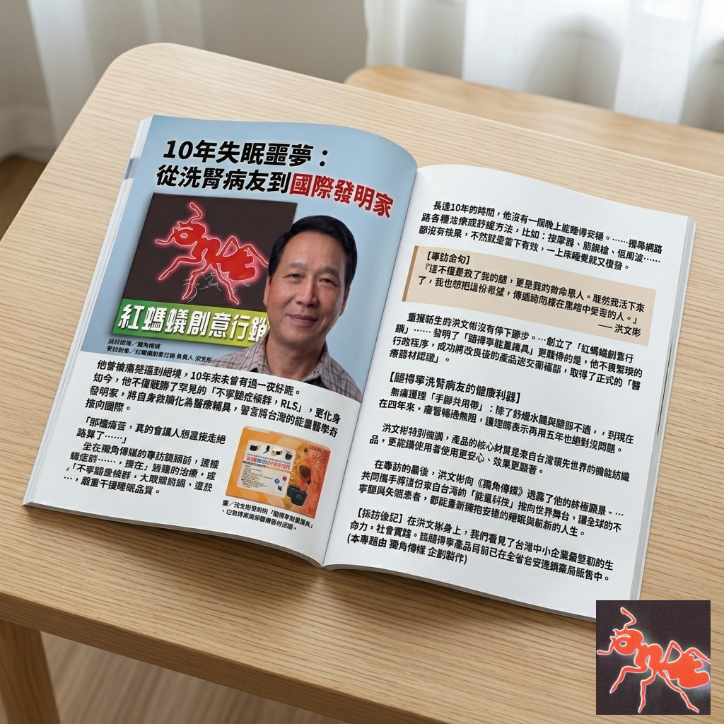 10年失眠噩夢：從洗腎病友到國際發明家