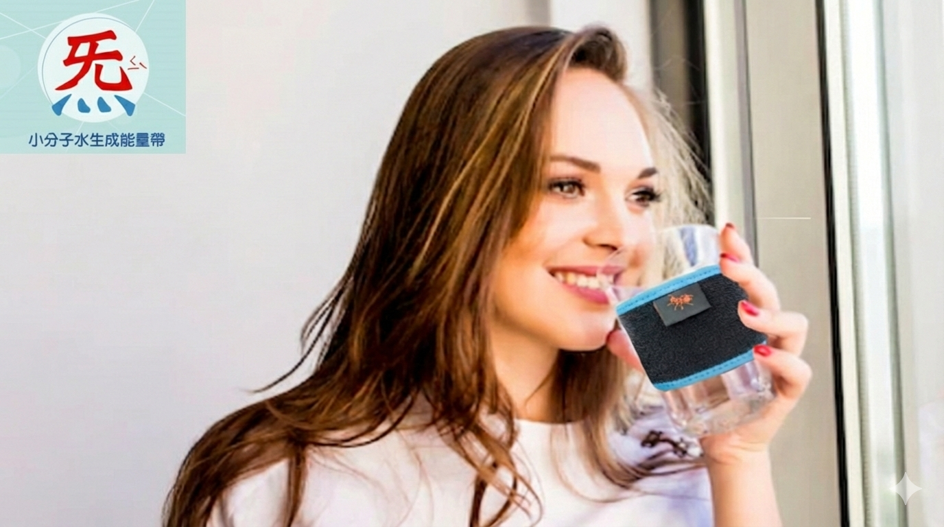 飲用小分子水示意圖